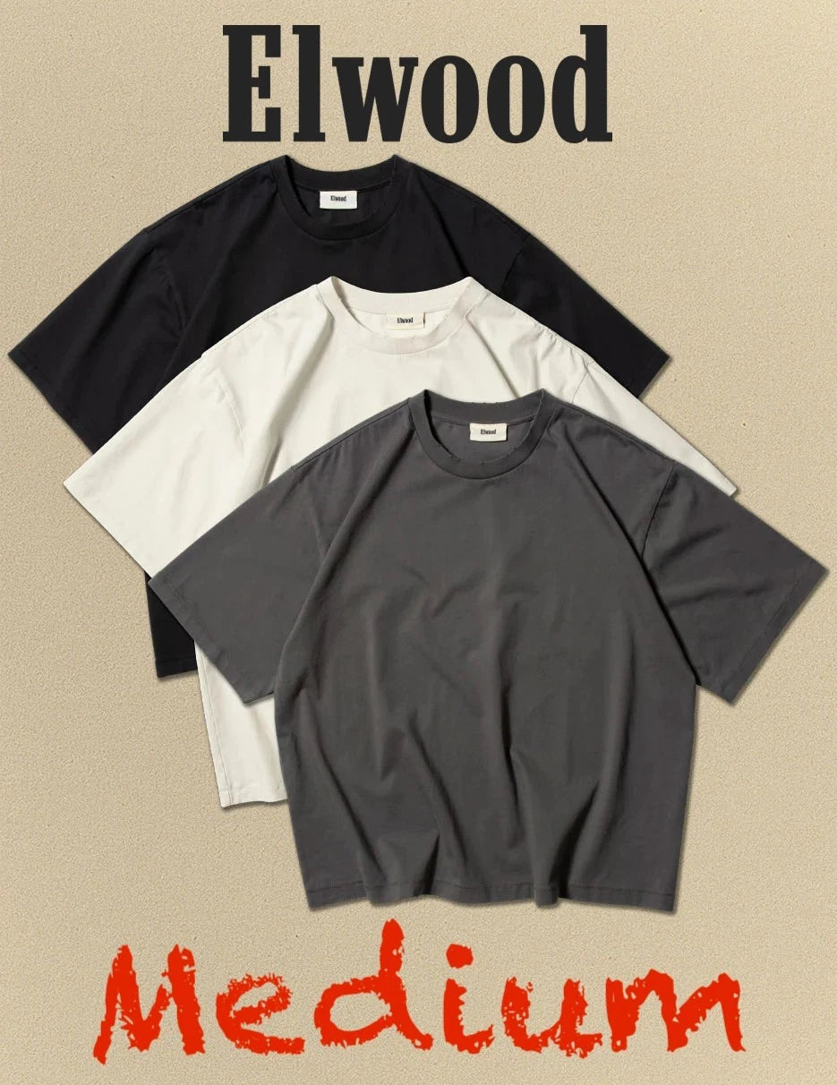 Elwood Clothing CORE TEE 3 PACK - Medium - Brand New - T shirt - Oversized Tee