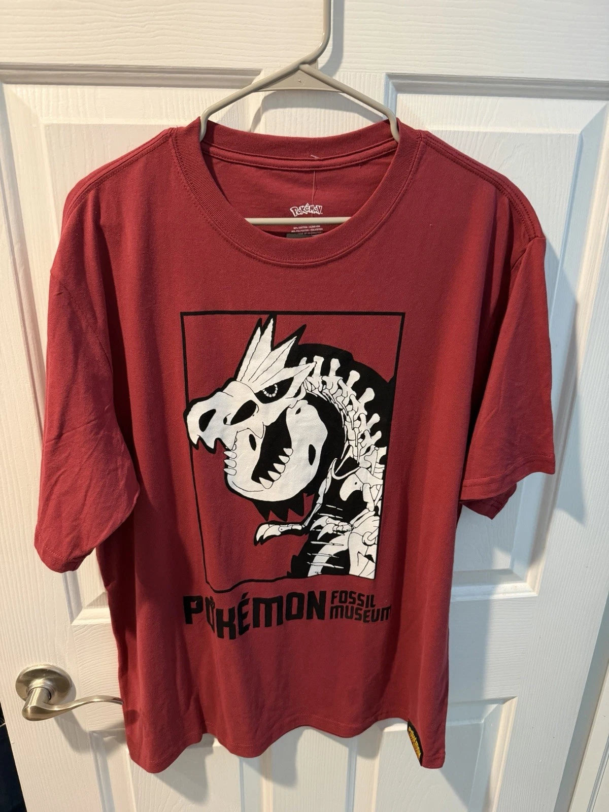 Pokemon Fossil Field Museum Tyrantrum Shirt Large