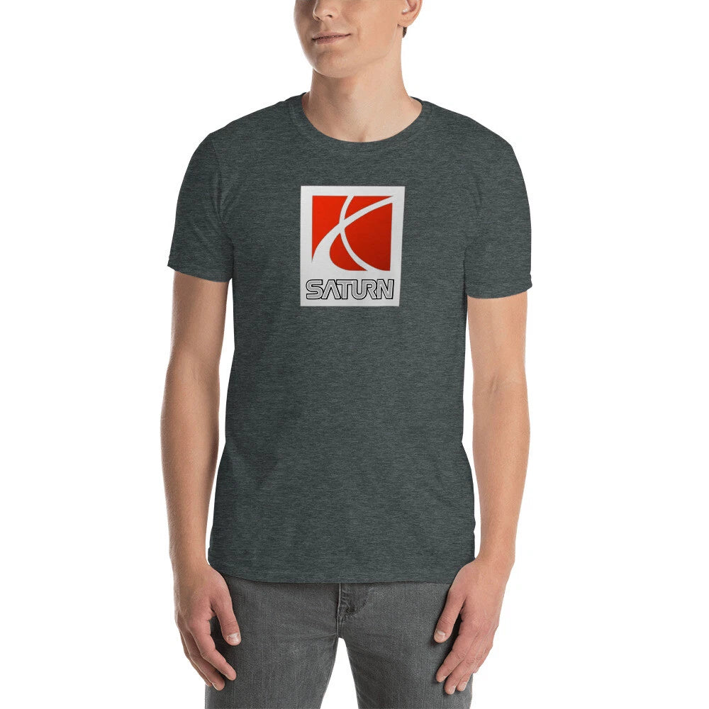 Saturn Short-Sleeve T-Shirt Vue SC2 Ion Aura Astra Outlook SC1 Emblem Badge Logo