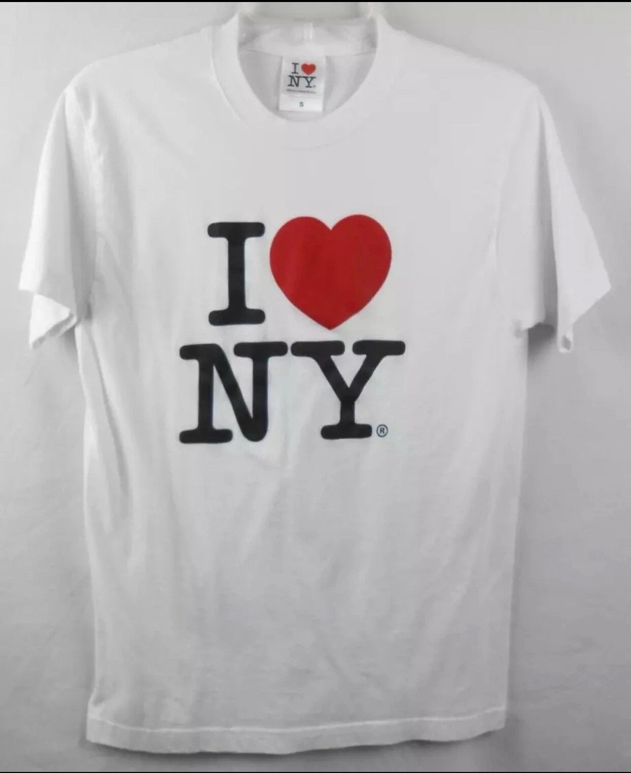 I Love New York Officially Licensed Souvenir White T-Shirt Adult L