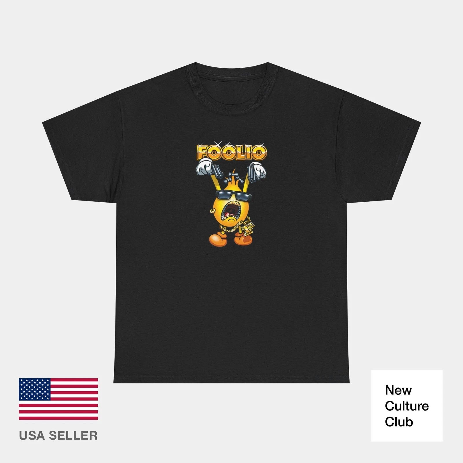 Foolio Flameboy World Industries 2000 Skateboard Vintage Classic T Shirt Print