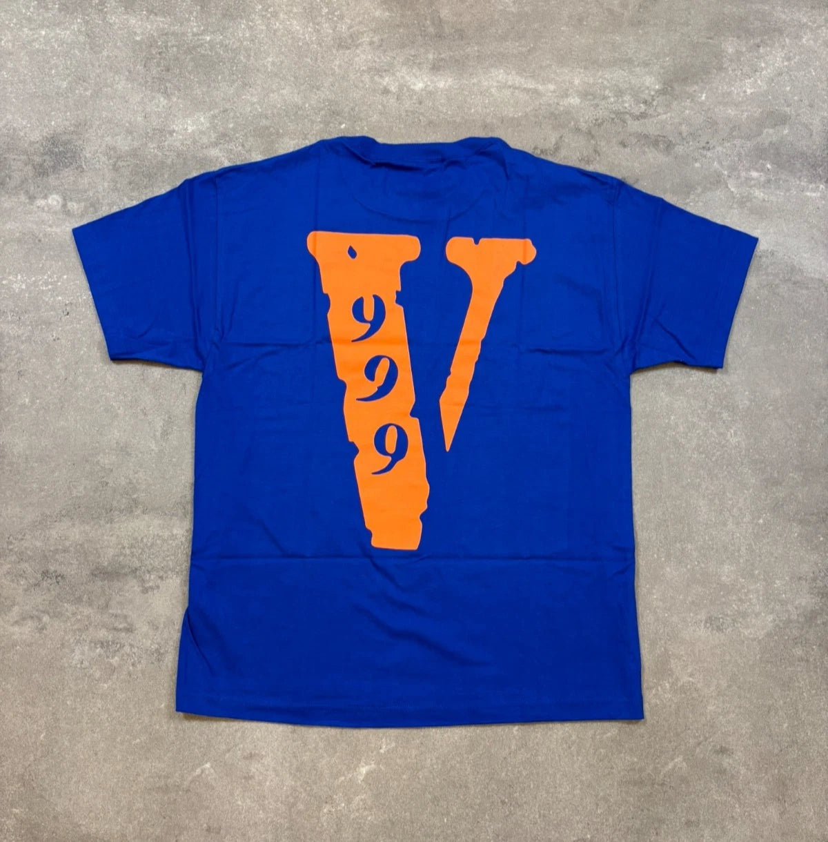 Vlone x Juice Wrld LND 999 T-Shirt Blue Streetwear