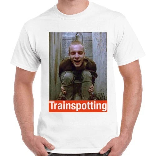 Trainspotting Ewan McGregor Funny Men Women Unisex Retro Cool Gift T Shirt 2592