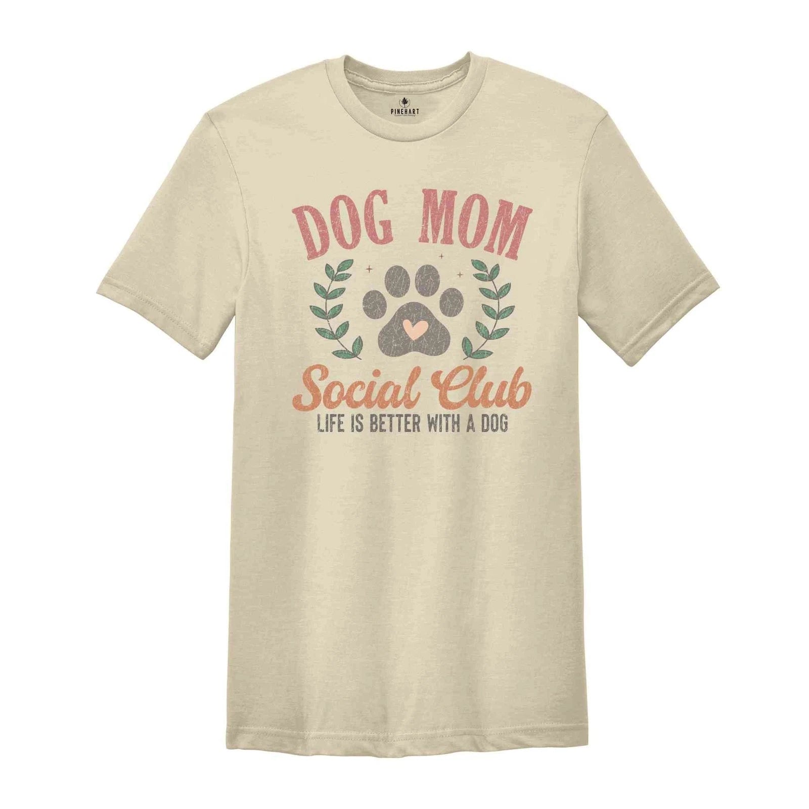 Dog Mom Social Club Shirt, Dog Mom Shirt, Dog Mama Shirt, Cute Dog Mom Shirt, Do
