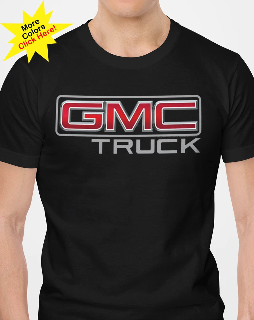 Classic GMC - GMC Trucks - Ringspun Cotton T-shirt - Black - Trucks/GMC
