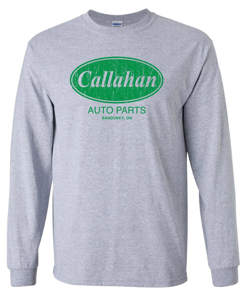 CALLAHAN Auto Parts LONG SLEEVE T-shirt - Tommy Boy Funny Humor