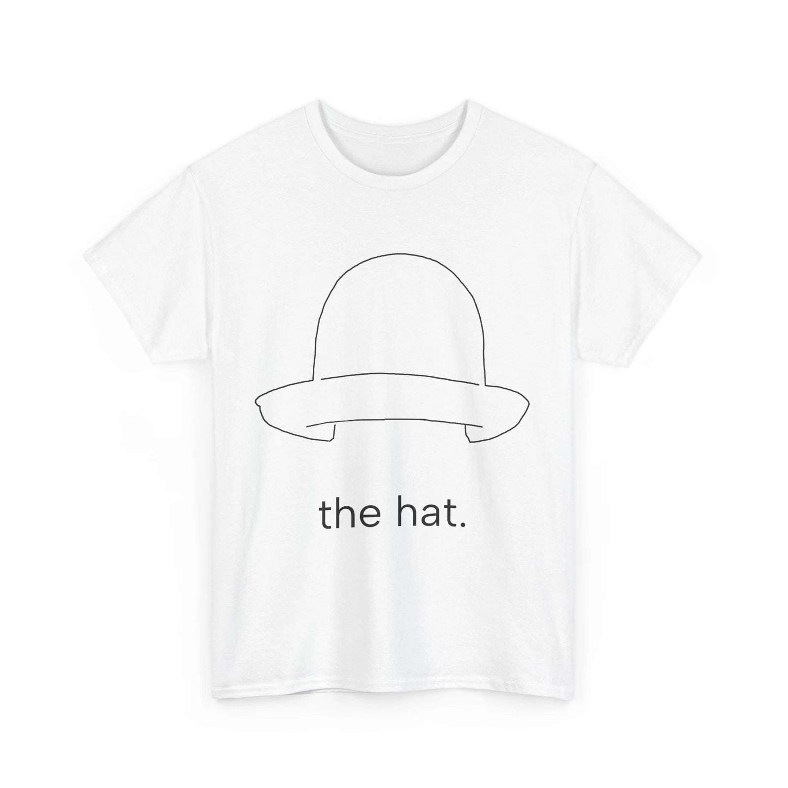 Zendaya Hat Theory Graphic Tee Line Art