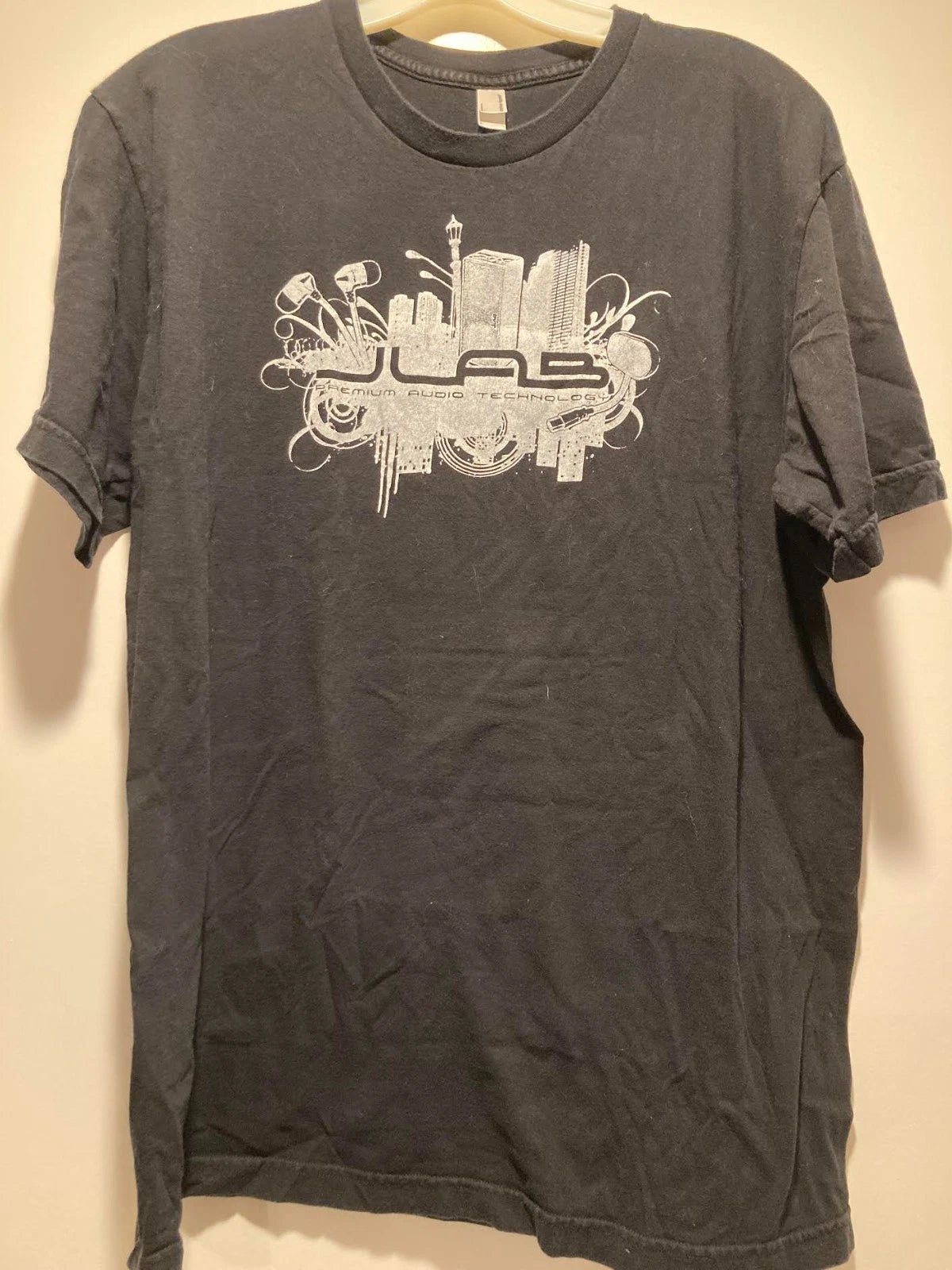 JL Audio  T-Shirt Premium Audio Technology Tee Black Sz L
