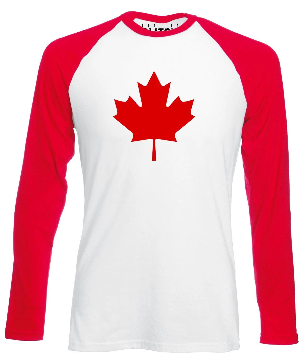 Canada International Long Sleeve Baseball T Shirt - Country T-Shirt Sport Flag