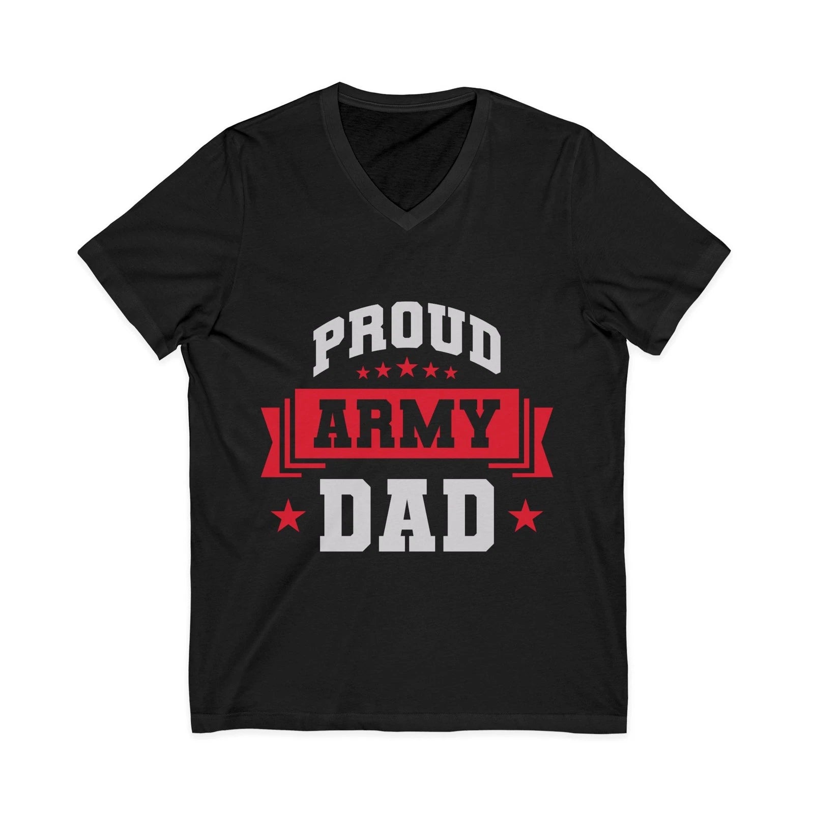 Unisex Jersey Short Sleeve V-Neck Tee