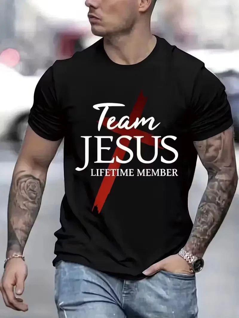 Mens TShirt Comfortable Crew Neck Casual Cotton ShortSleeves Size XL