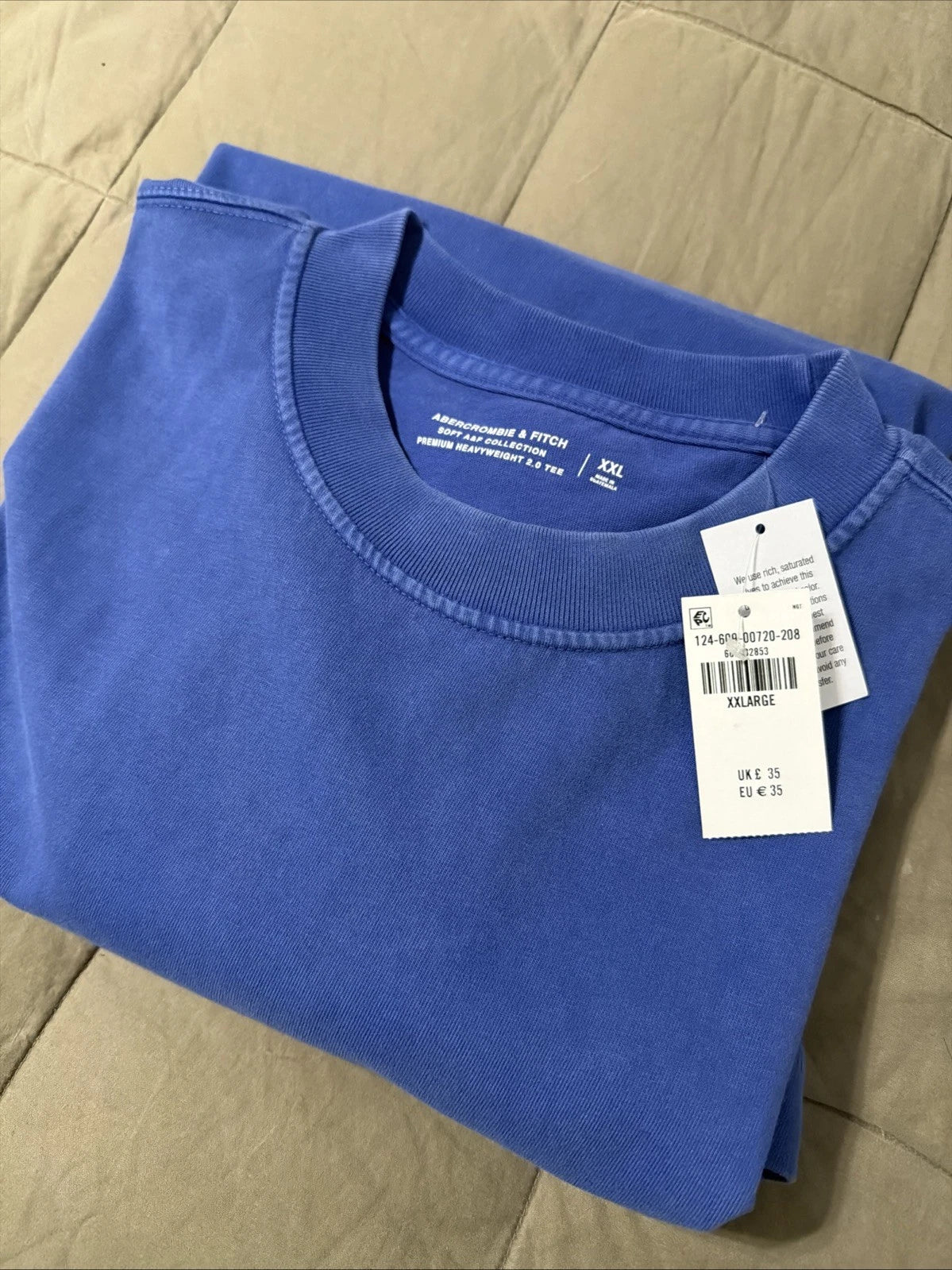 Abercrombie & Fitch Premium Heavyweight 2.0 Tee, Size XXL