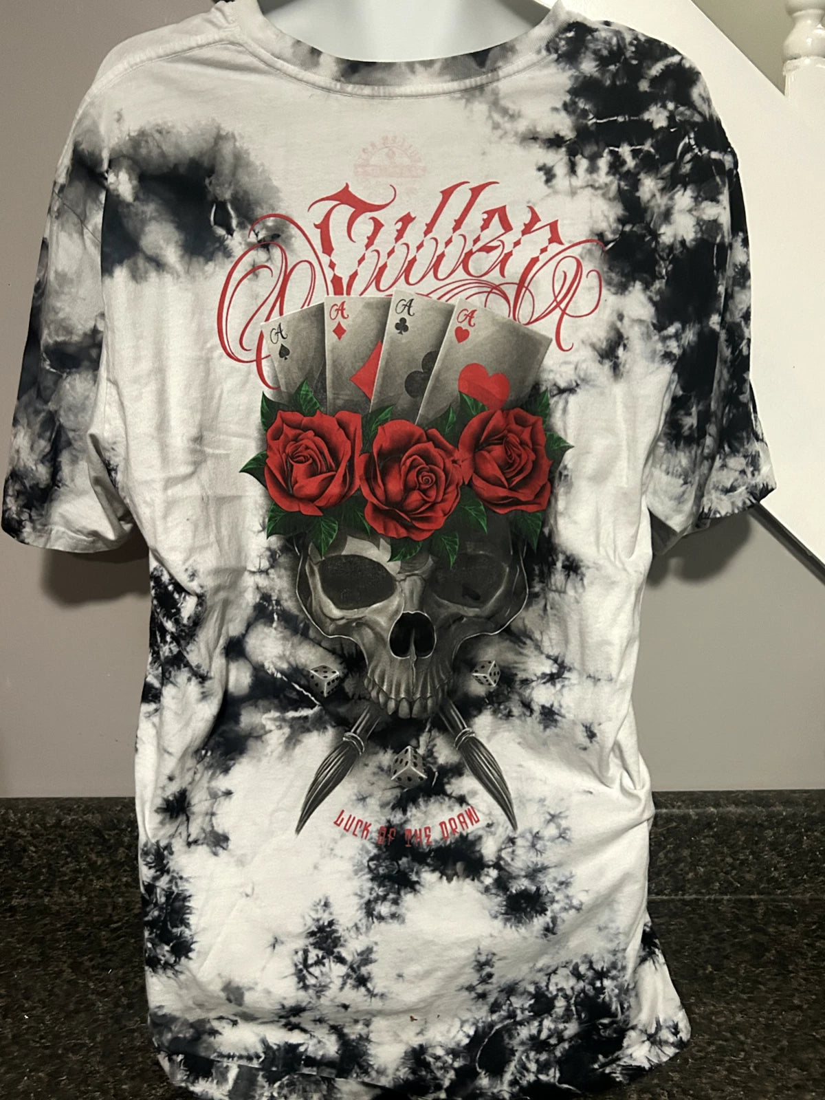 Sullen Tattoo Art Premium Collective Short Sleeve Men`s T-shirt 2 XL White Black