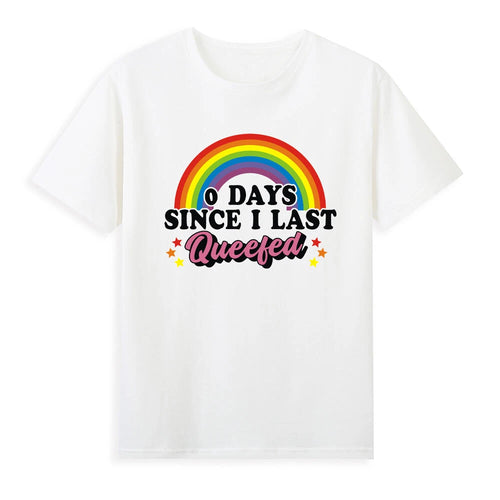 0 Days Since I Last Queefed Queef Inappropriate Embarrassing T-Shirt