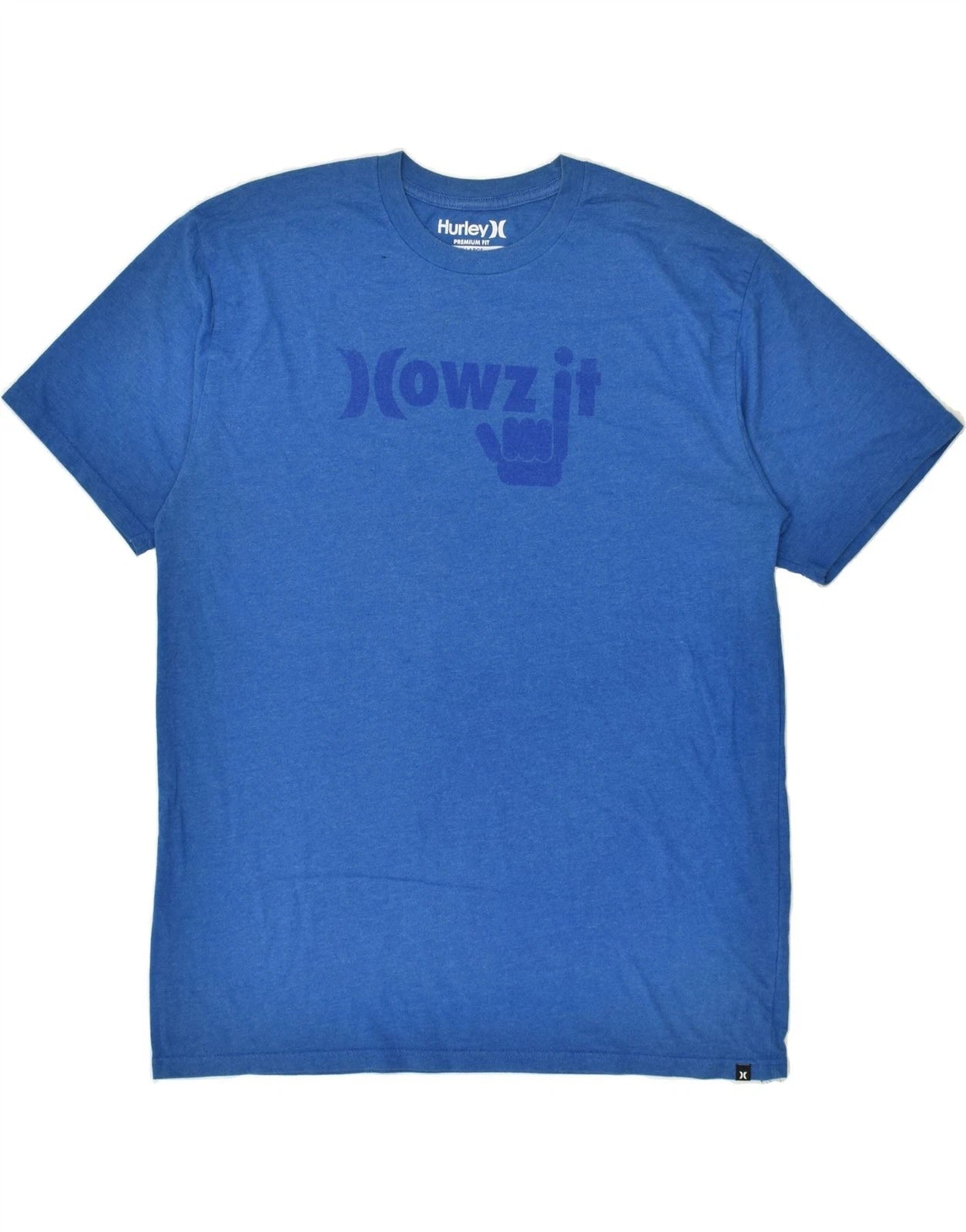 HARLEY Mens Premium Fit Graphic T-Shirt Top XL Blue Cotton BD75