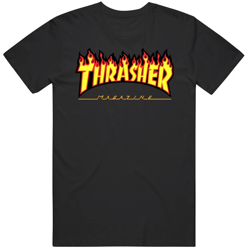 Thrasher Magazine - Awesome Flaming Unisex T Shirt