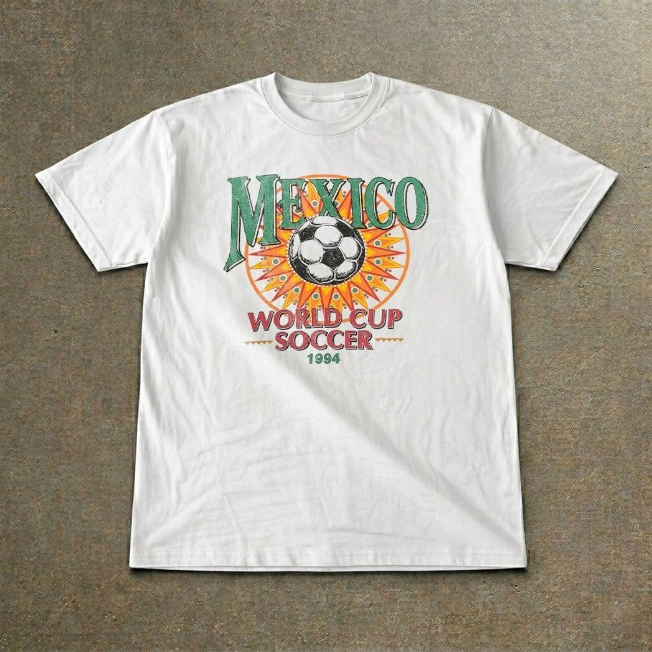 Vintage Mexico WC Soccer 1994 Graphic Tee  S-5XL