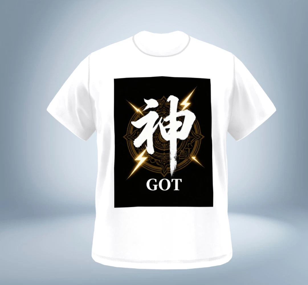 KANJI Collection - GOT - T-Shirt（White）Original Tokyo Treasures Japan