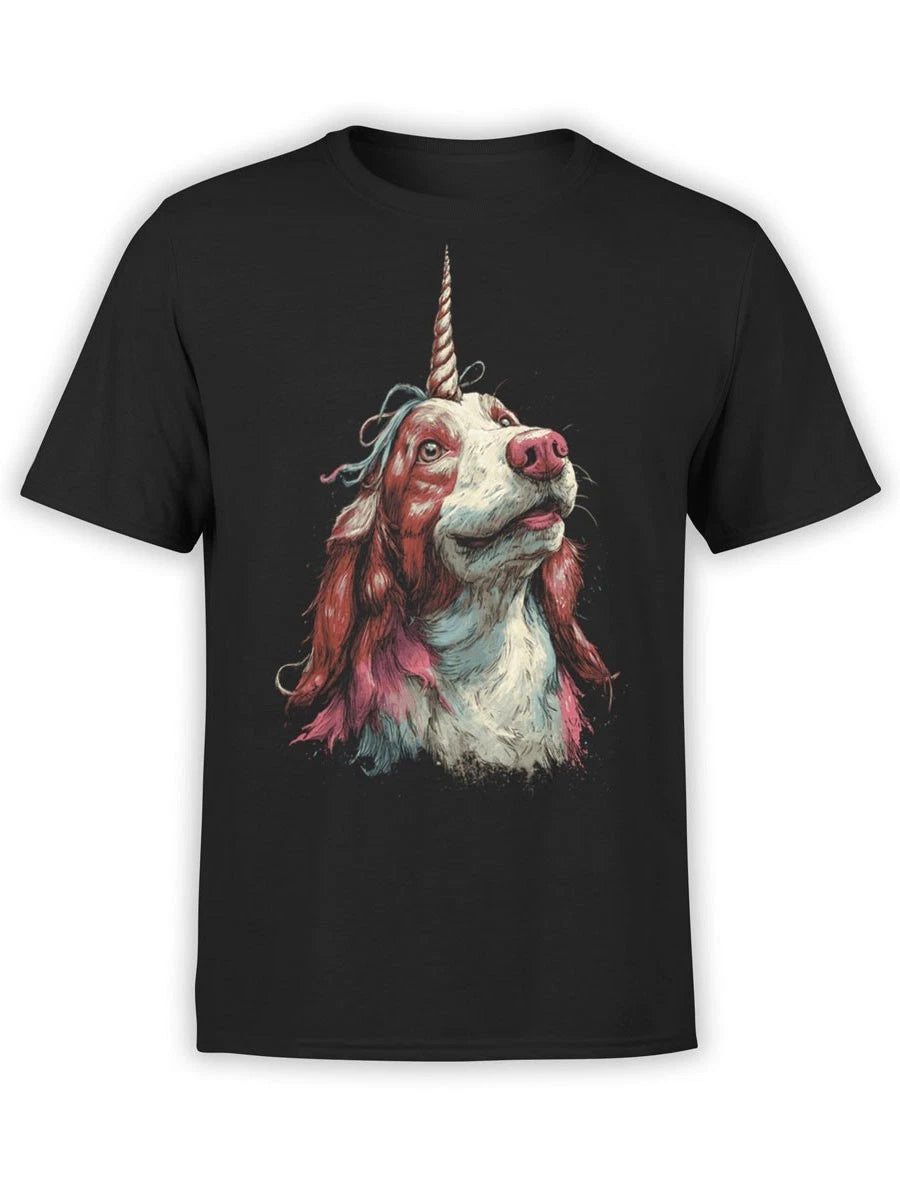 FANTUCCI Barkicorn T-Shirt | Whimsical Dog Unicorn Tee for Fantasy Love | Unisex
