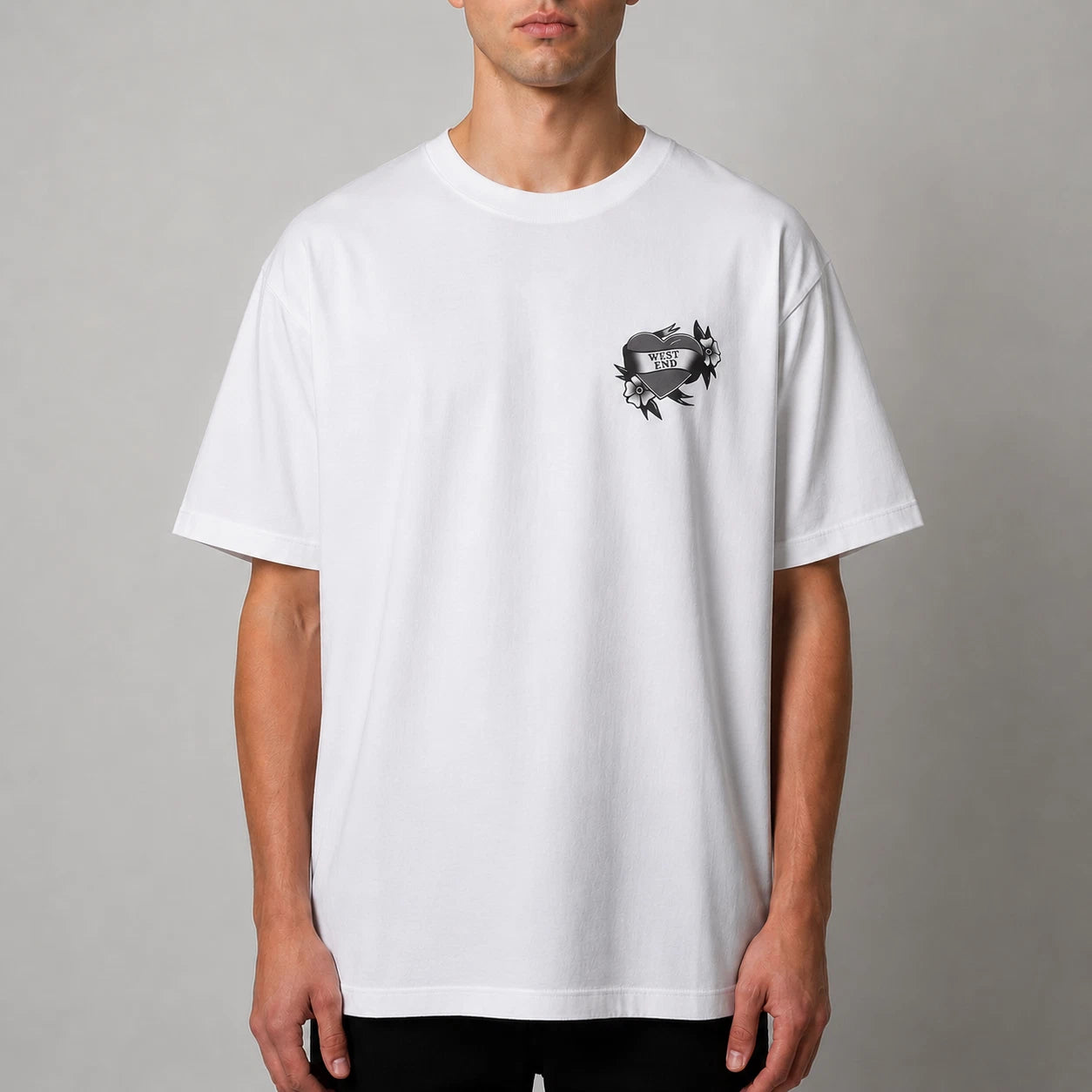 OVO White West End Heart Exclusive Tee Shirt - XL - New