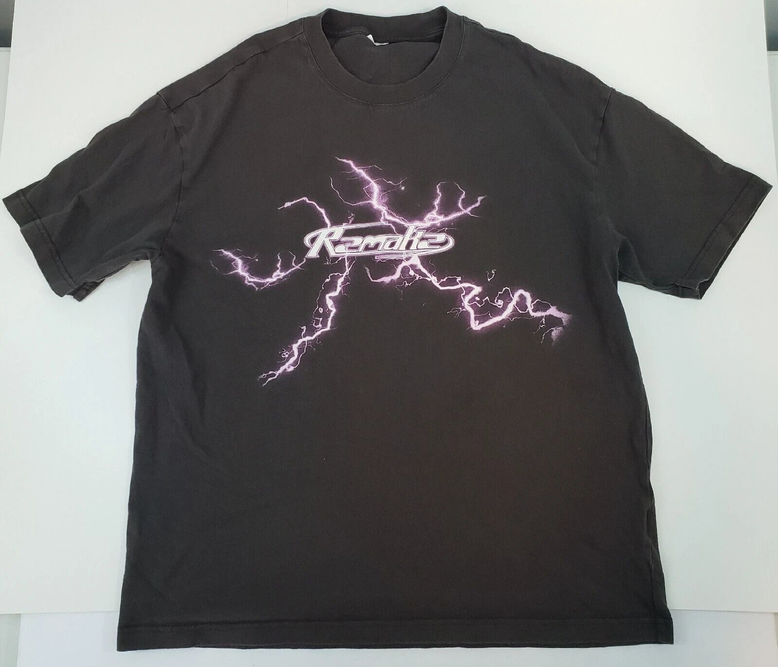 Rare Streetwear Society Remakes New Wave Street Culture Lighting T Shirt Sz L