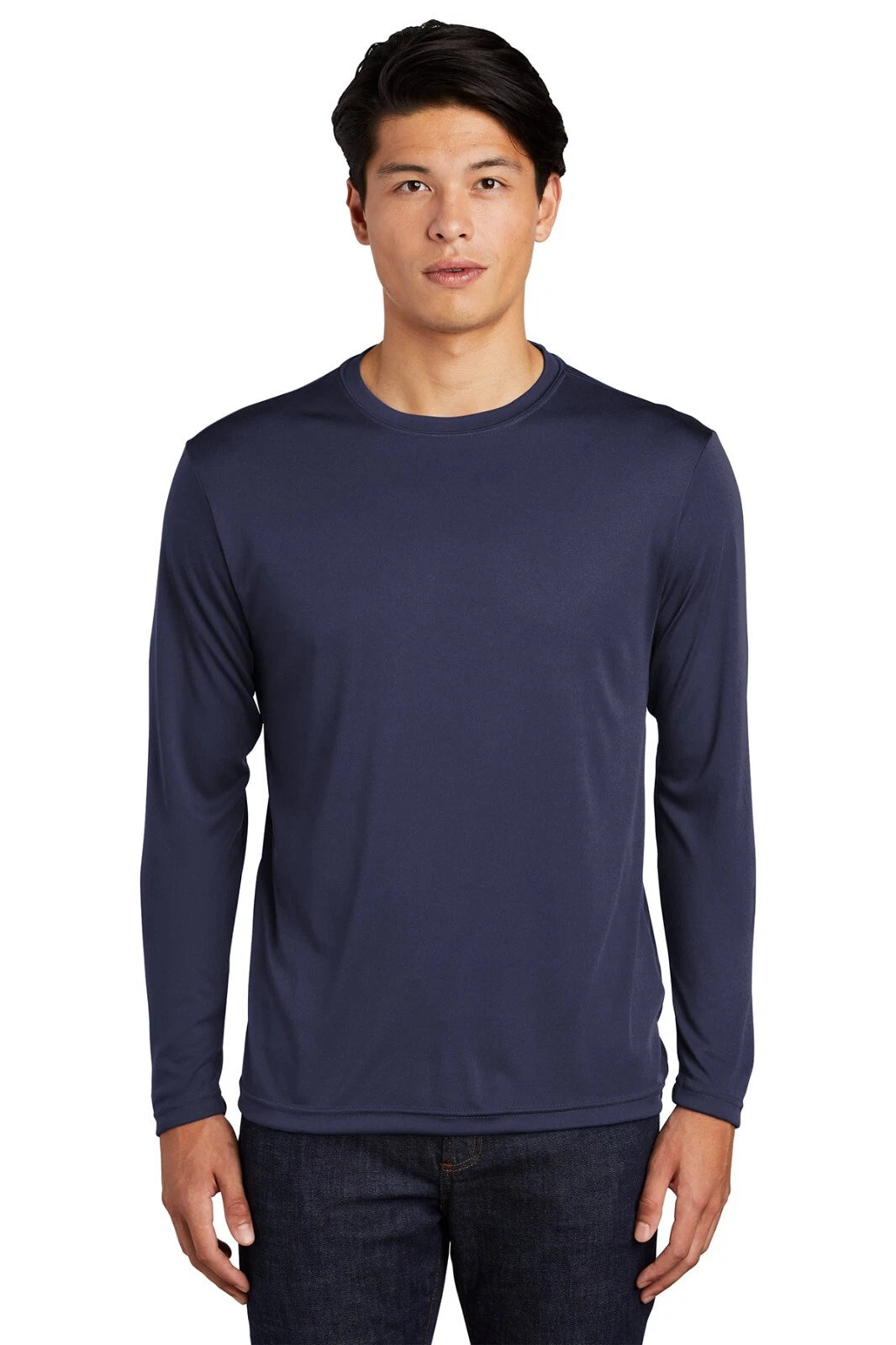 MEN'S MOISTURE WICKING Dri fit Long Sleeve SPORT-TEK T-shirt  ST350LS