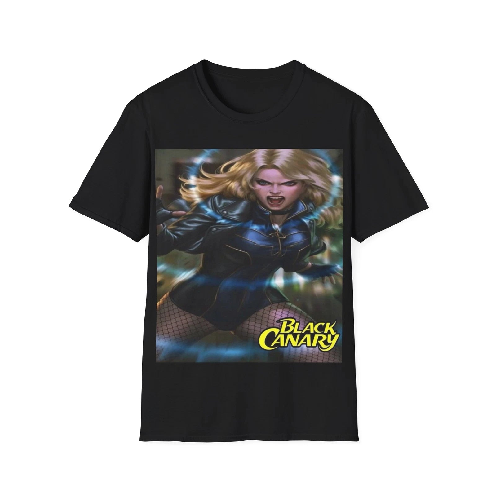 Black Canary Shirt | DC Hero Graphic Tee | Premium Quality