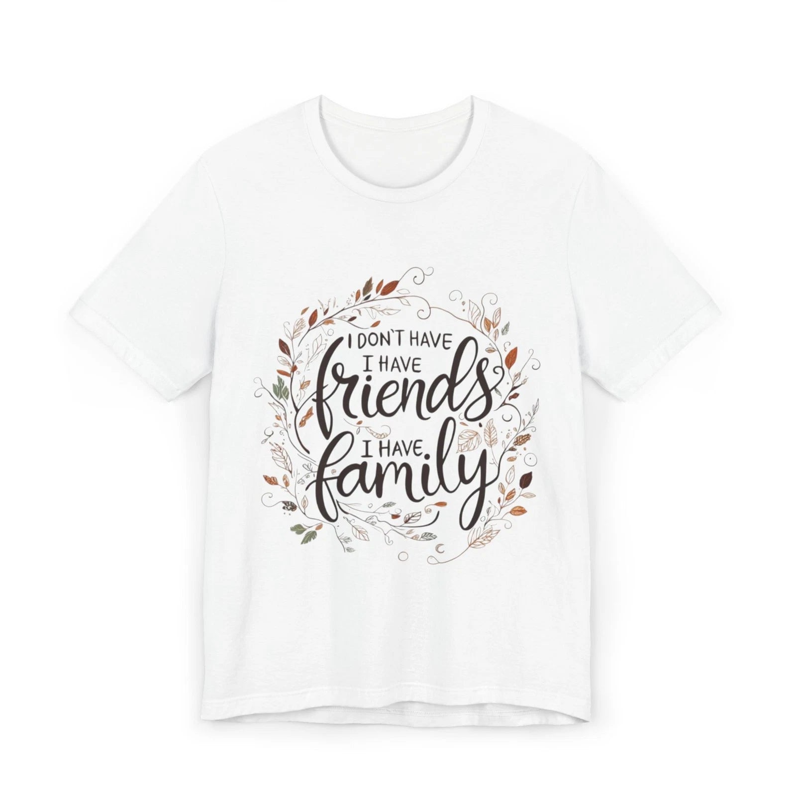 Family First T-Shirt, Stylish Family Quote Tee, Gift for Friends and Family,