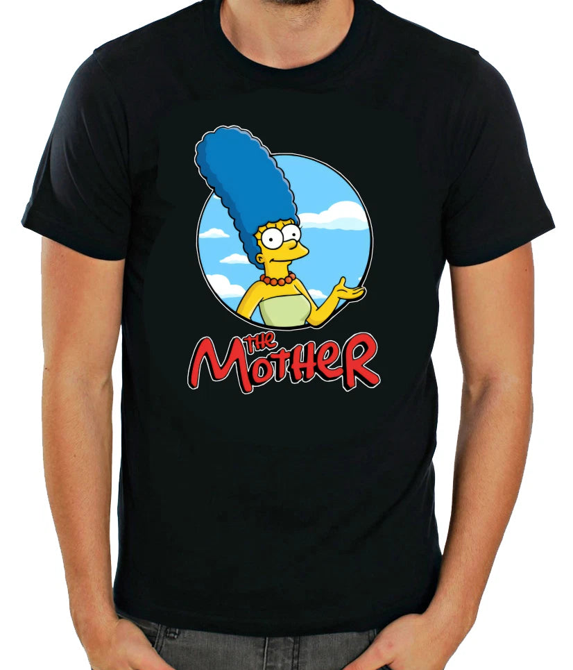 Marge Simpson, The Mother, Short Sleeve  T- Shirt Men G804