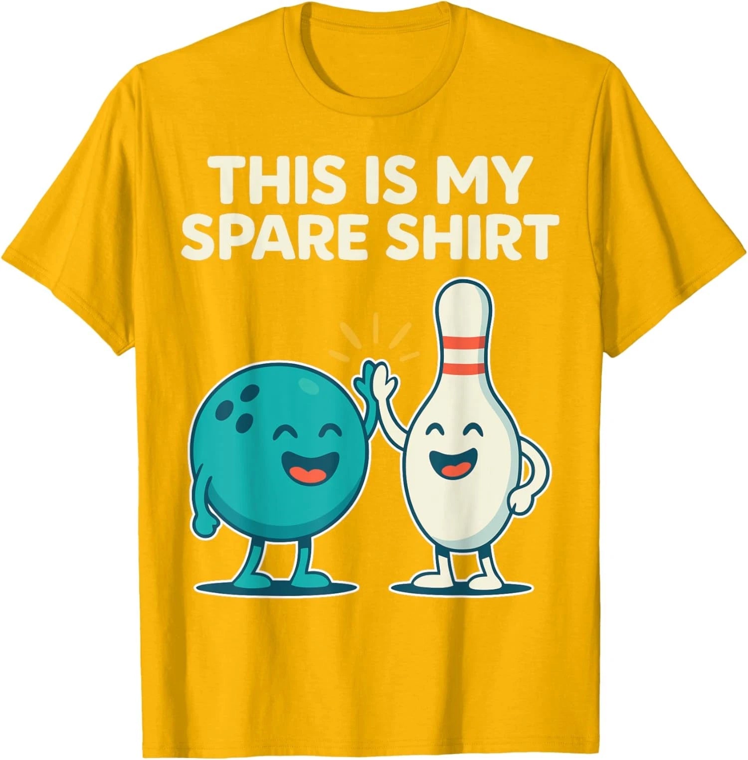 Cool Bowling Dad Bowler Fun Crazy Best Funny Bowling Unisex T-Shirt