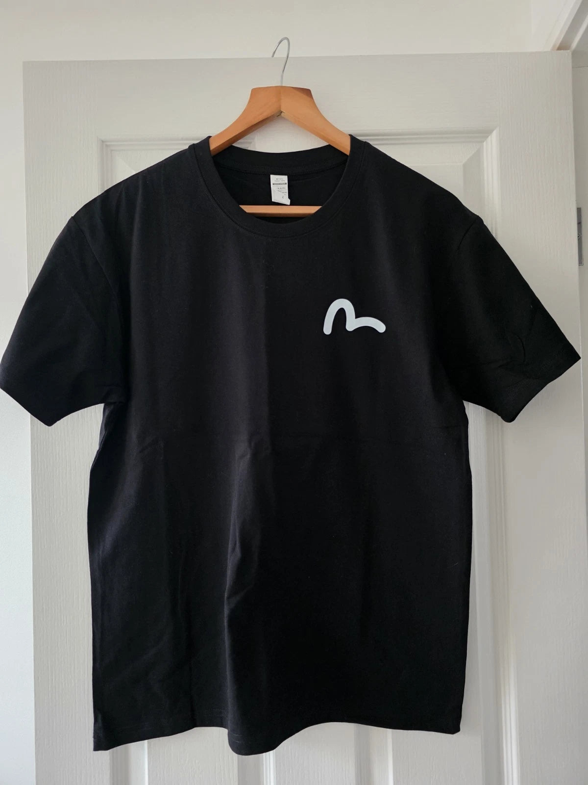 new black Evisu Daruma Moto Club t-shirt size Small S