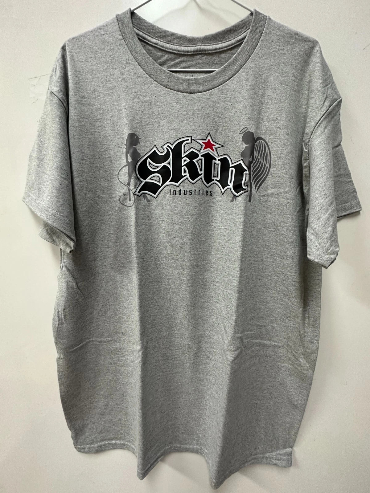 Skin Industries Men's T-Shirt "Devil /Angel" Gray