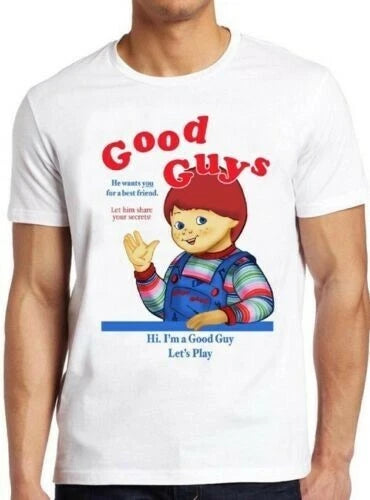 Good Guys Chucky Childs Play Horror Cult 80s Film Cool Gift Tee T Shirt 2481