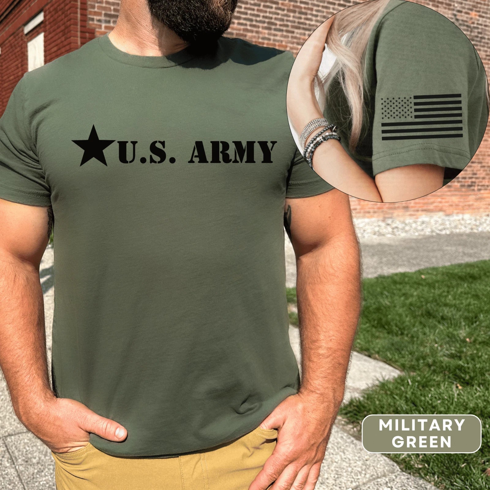 U.S. Army  T-Shirt For Veterans, Army Families and Army Supporters