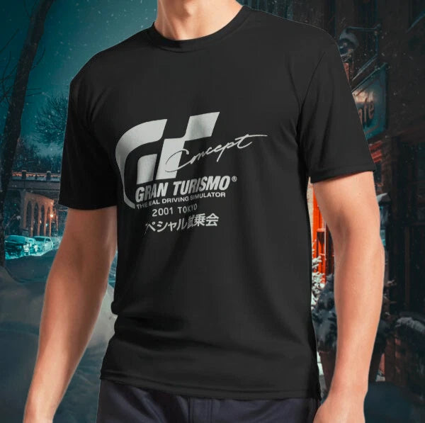 NEW! Gran Turismo Tokyo Logo Long Sleeve T-Shirt Funny Size S to 5XL