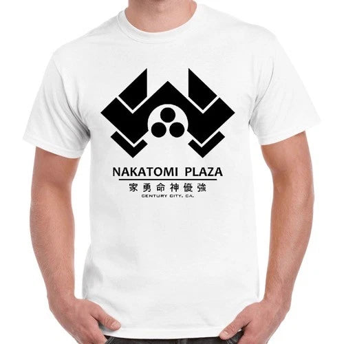 Nakatomi Plaza Die Hard 80s Film Classic Movie Cool Vintage Retro T Shirt 1208