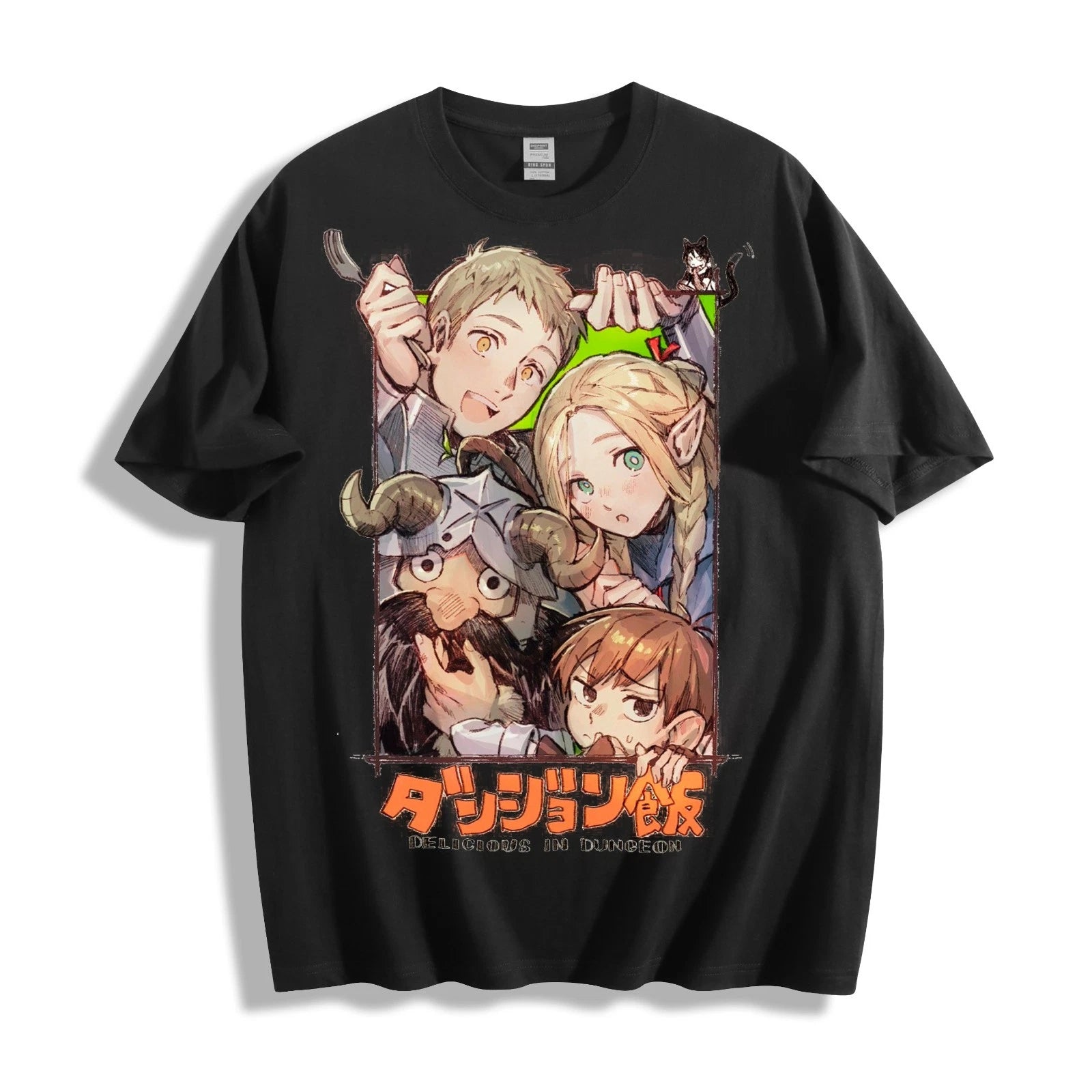 Delicious in Dungeon Group T-Shirt - Exclusive Adventure Crew Design Unisex Tee