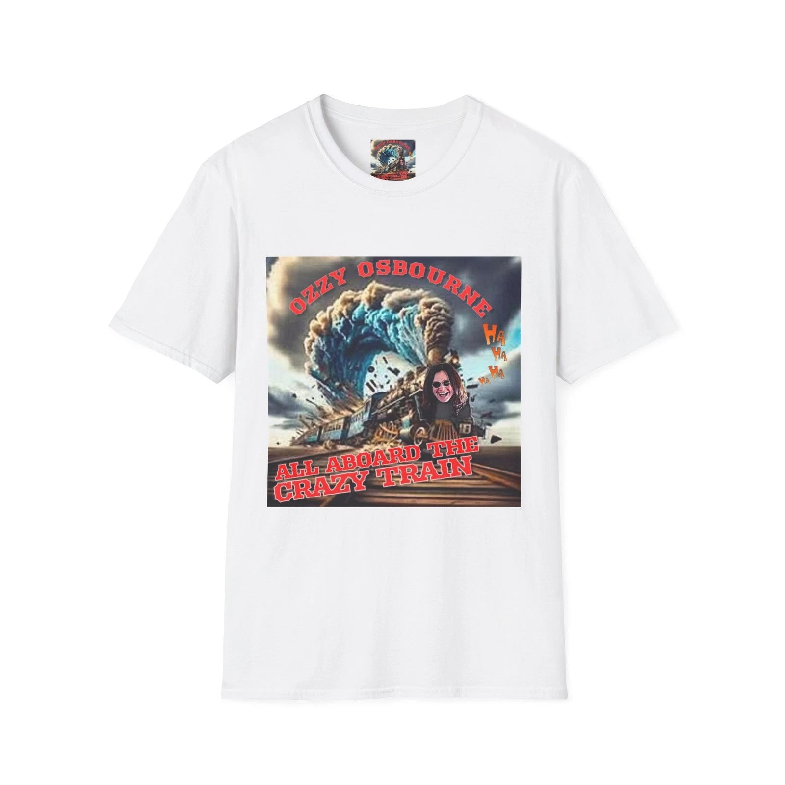 Ozzy Osbourne Album Art T-Shirt | Crazy Train Tour Tee
