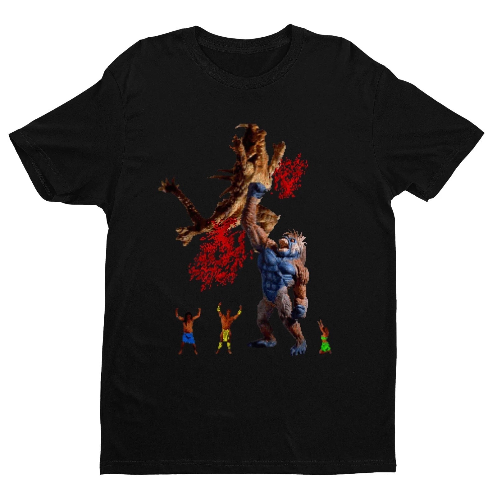 Primal Rage Uppercut Premium Unisex T Shirt  Exclusive Design