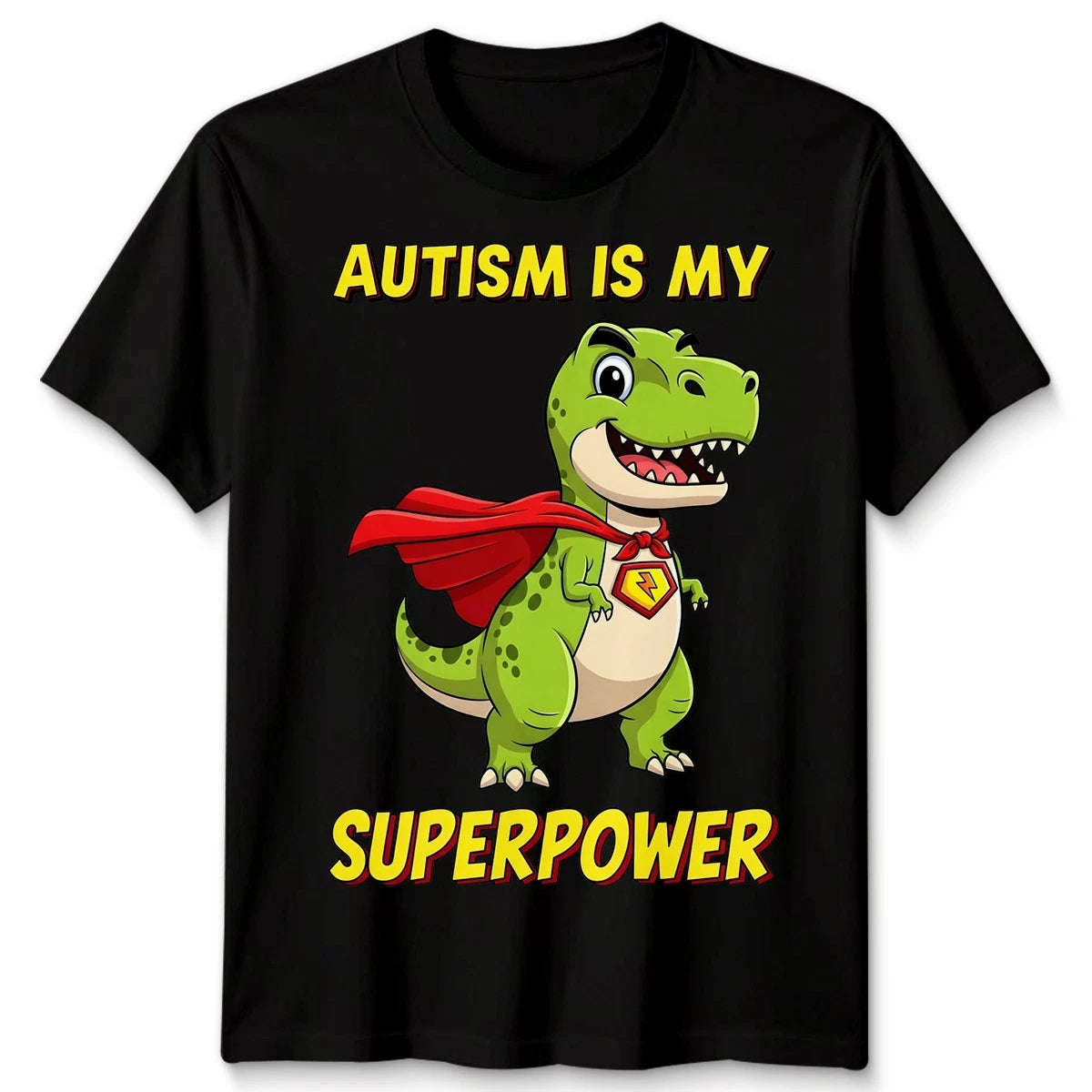 Autism Is My Super Power Awareness Unisex Tshirt