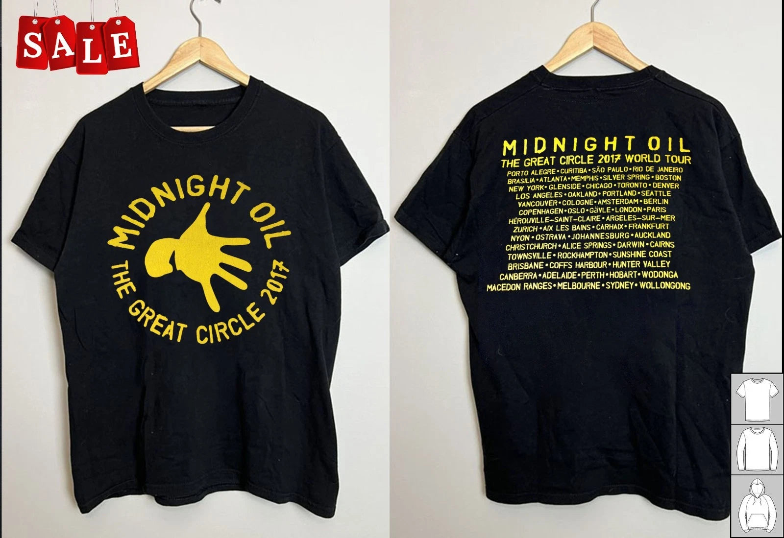 New Midnight Oil The Great Circle 2017 Gift For Fan Unisex S-5XL Shirt AL229