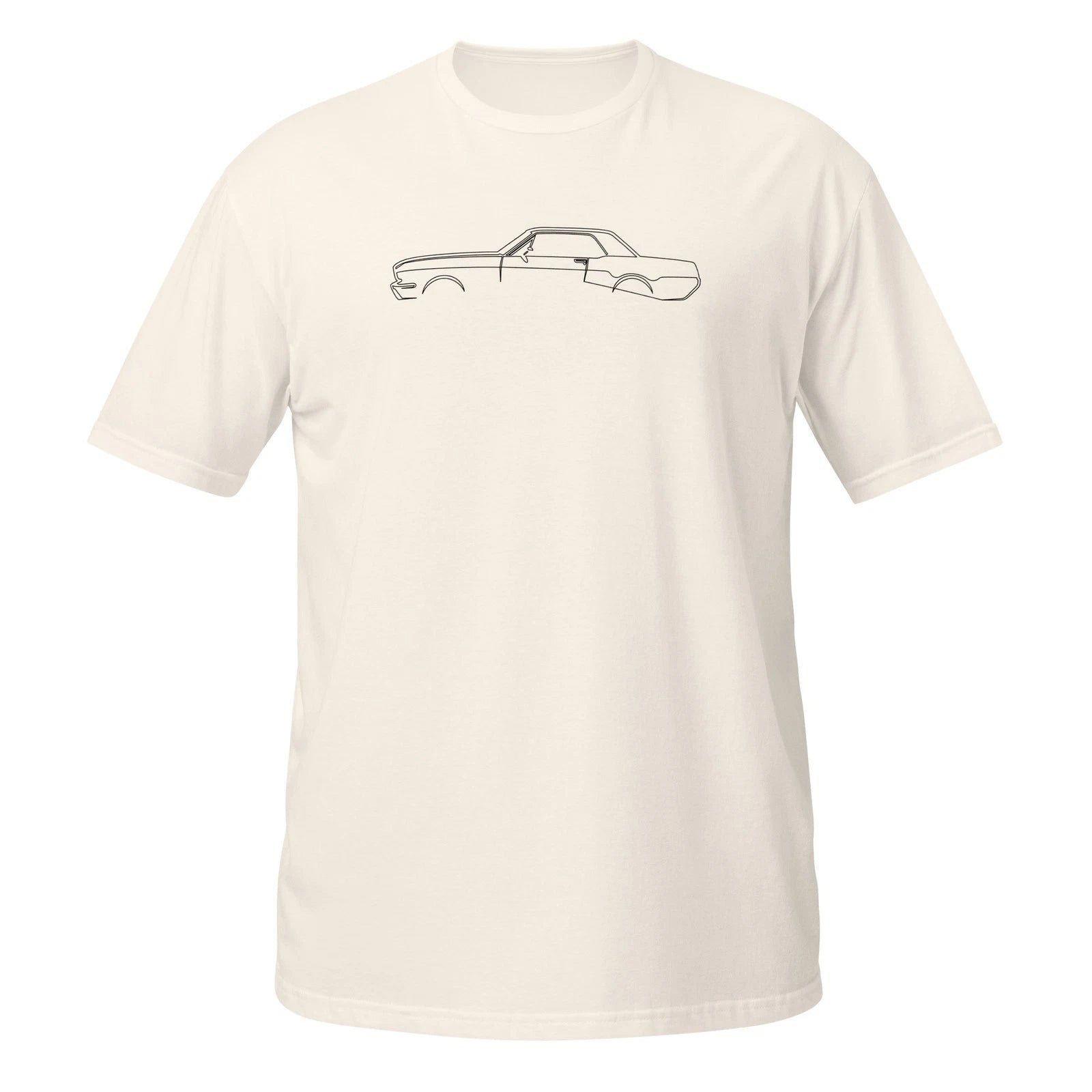 Comfy T-Shirt For Ford Mustang Coupe 1965 Car Lovers Birthday Gift Stylish Tee