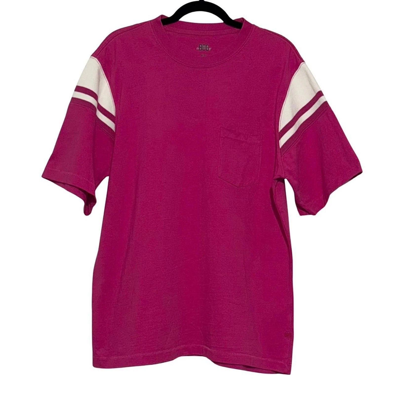 Urban Outfitters BDG Mens Ribbed Inset Athletic T-Shirt