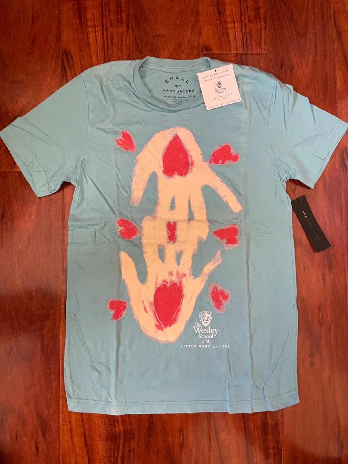 Vintage Marc Jacobs The Wesley School & Little Marc Jacobs T-Shirt Tee S/M/L