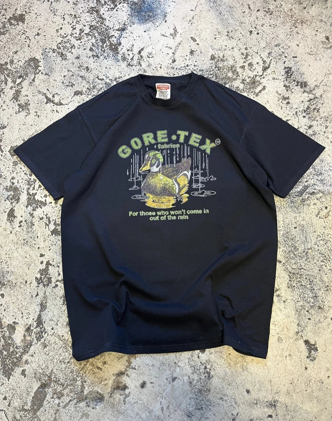 Retro Graphic T-Shirt Tee – Gortex– Oversized Boxy Fit – Vintage Inspired