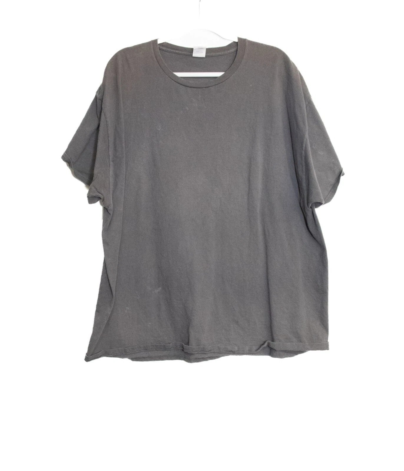 Vintage Gray Crew Neck T-Shirt  Size 2XL  Comfortable Everyday Wear