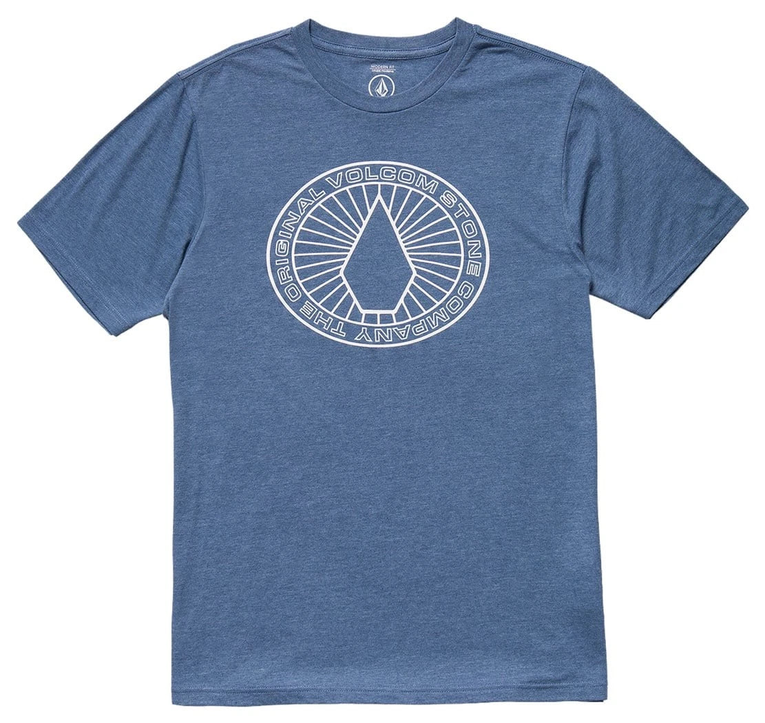 Volcom Medalist Men's Short Sleeve T-Shirt - Blueberry - New