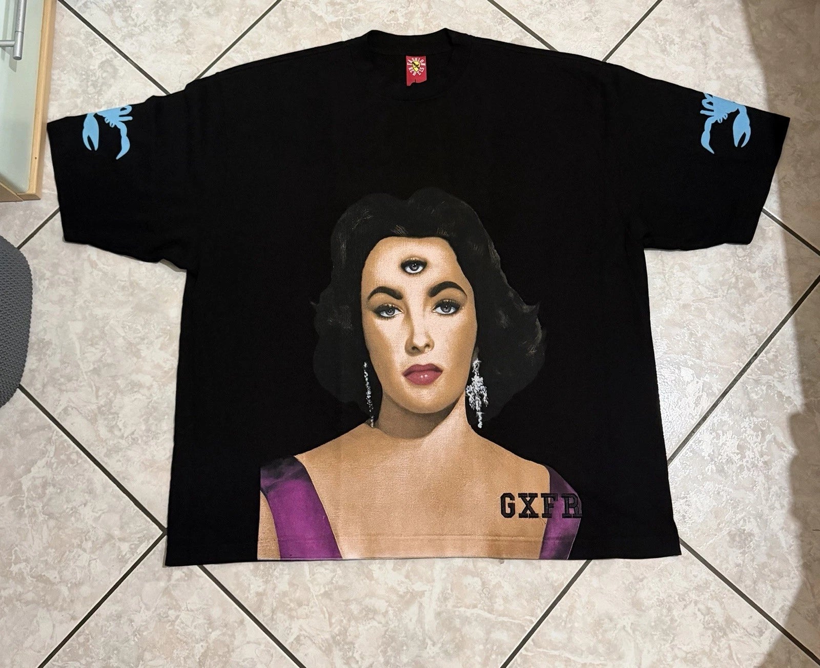 Westside Gunn GXFR Blientele The Liz Mystery T-Shirt Black Oversize L