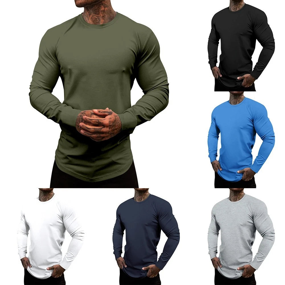 Comfortable Men's Casual Slim Fit T shirt for Bodybuilding and Training