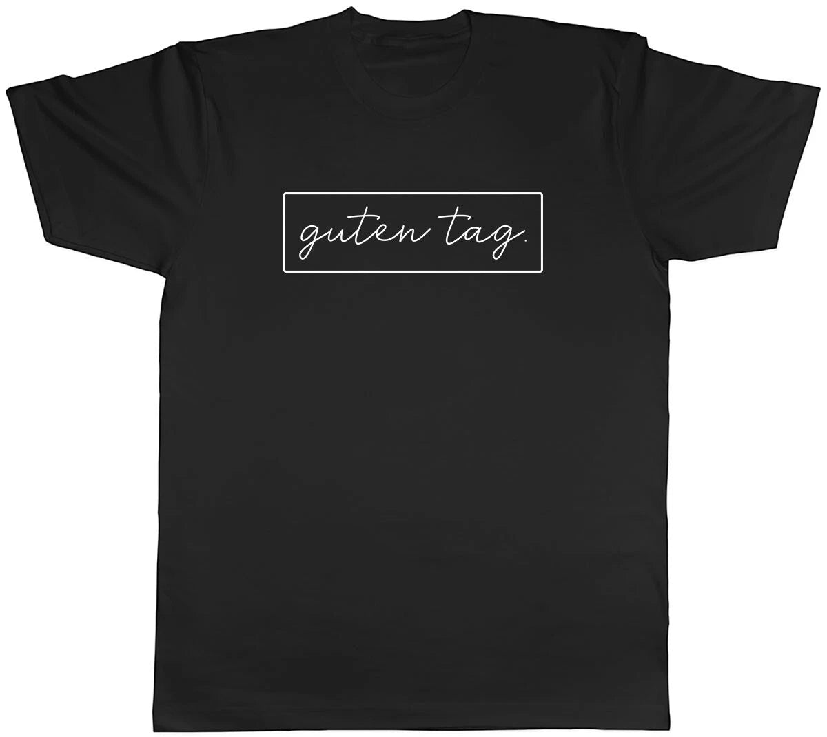Hello In Different Language - German Mens Unisex T-Shirt Tee